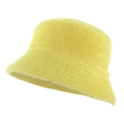 Hats - Gårda Orvieto Angora Bucket Hat (yellow)