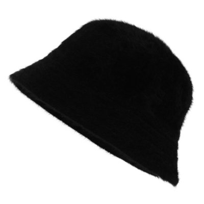 Hats - Gårda Orvieto Angora Bucket Hat (black)