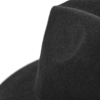 Hats - Gårda Osiglia Fedora Wool Hat (black)