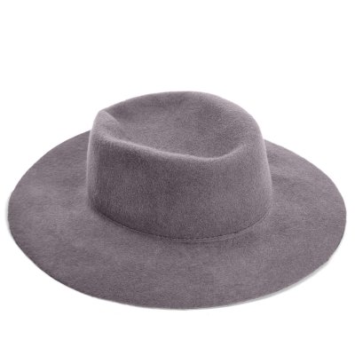 Hats - Gårda Pinerolo Unstructured Wool Hat (grey)
