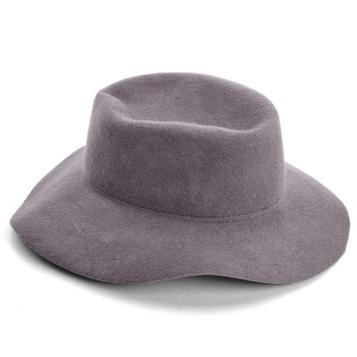 Hats - Gårda Pinerolo Unstructured Wool Hat (grey)