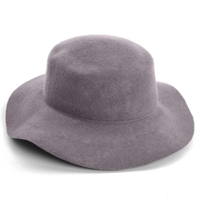 Hats - Gårda Pinerolo Unstructured Wool Hat (grey)