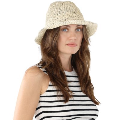 Straw Hat - Gårda Portofino Bucket hat (beige)
