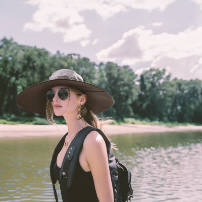 Hats - Gårda Sarek Outdoor Hat (dark grey)