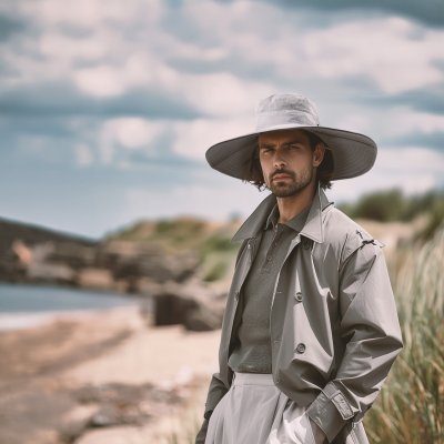 Hats - Gårda Sarek Outdoor Hat (light grey)