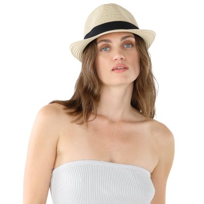 Straw Hat - Gårda Seville Trilby (beige)