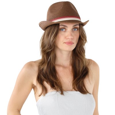 Straw Hat - Gårda Seville Trilby (brown)