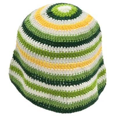 Hats - Gårda Solero Knitted Bucket Hat (green/multi)