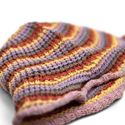 Hats - Gårda Tecina Knitted Bucket Hat (pink/multi)