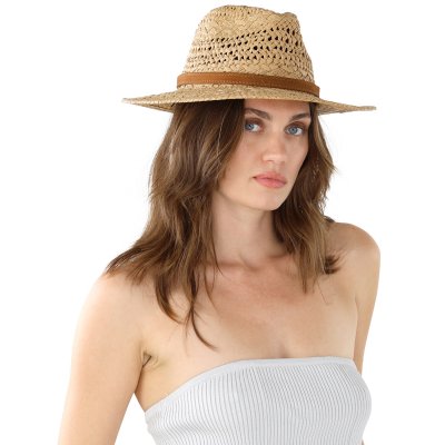 Straw Hat - Gårda Toulon Fedora (khaki)