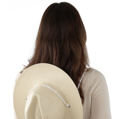 Straw Hat - Gårda Valencia Fedora (beige)