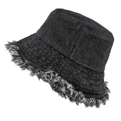 Hats - Gårda Vintage Denim bucket hat (dark grey)