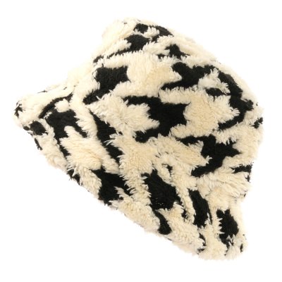 Hats - Gårda Visina Bucket hat (black/white)