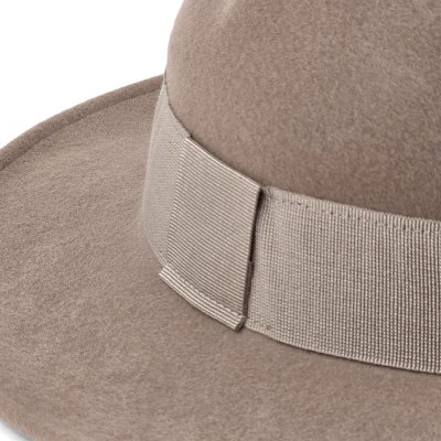 Hats - Gårda Volterra Fedora Wool Hat (taupe)