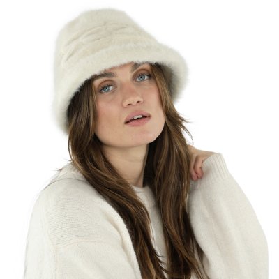 Hats - Gårda Atri Angora Cloche (white)