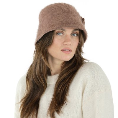 Hats - Gårda Le Vigan Angora Bucket Hat (brown)