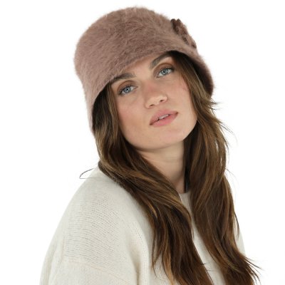 Hats - Gårda Le Vigan Angora Bucket Hat (brown)
