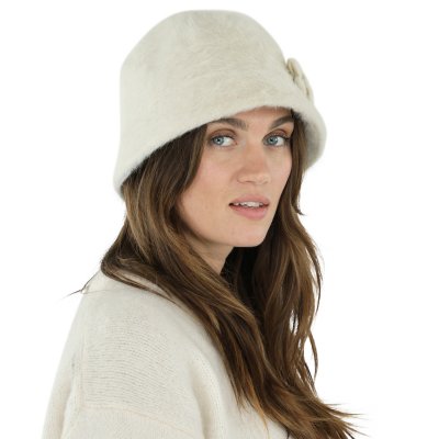 Hats - Gårda Le Vigan Angora Bucket Hat (white)