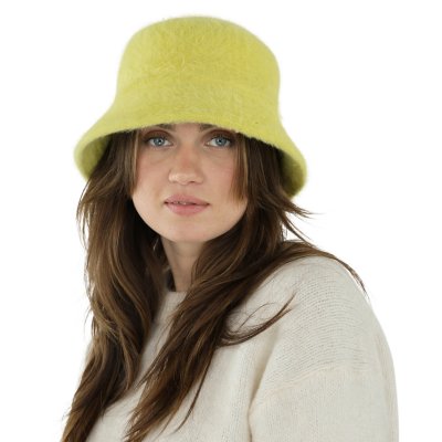 Hats - Gårda Orvieto Angora Bucket Hat (yellow)