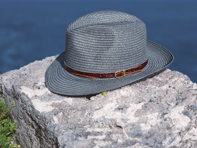Hats - Gårda Agrigento Fedora (blue)