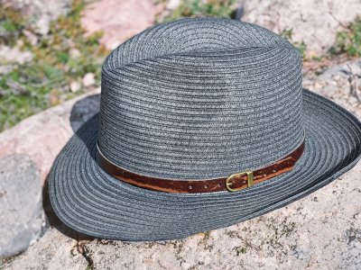 Hats - Gårda Agrigento Fedora (blue)