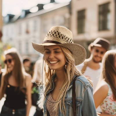 Hats - Gårda Alberobello Cowboy (natural)