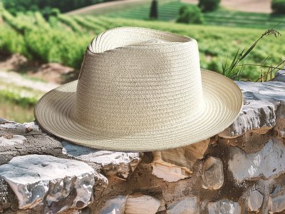 Hats - Gårda Bellini Fedora (light natural)