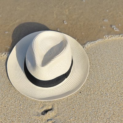 Hats - Gårda Bellagio Fedora (light natural)