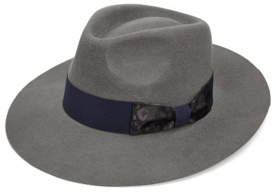 Hats - Gårda Boston Fedora (grey)