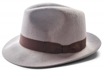 Hats - Gårda Brighton Fedora (grey)