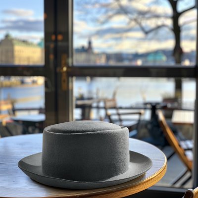 Hats - Gårda Cairns Pork Pie (grey)