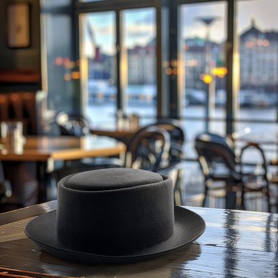 Hats - Gårda Cairns Pork Pie (black)