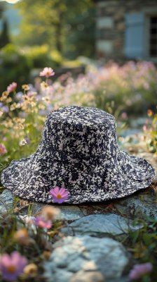 Hats - Gårda Flavia Bucket Hat (blue)