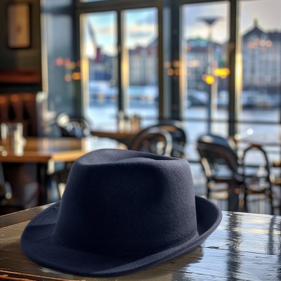 Hats - Gårda Mackay Trilby (dark blue)