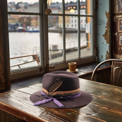 Hats - Gårda Milton Fedora (brown)