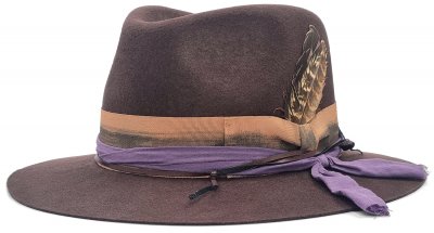 Hats - Gårda Milton Fedora (brown)