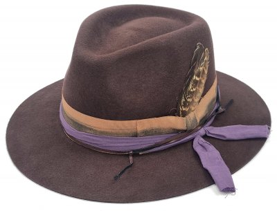 Hats - Gårda Milton Fedora (brown)