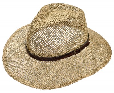Hats - Gårda Oliveto Seagrass Fedora (natural)