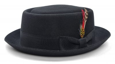 Hats - Gårda Russel Pork Pie (black)
