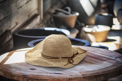 Hats - Gårda Straw Hat (natural)