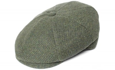 Flat cap - Gårda Cuba Wool Newsboy Wool Cap (green)