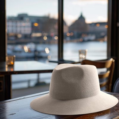Hats - Gårda Townsville Fedora (light grey)