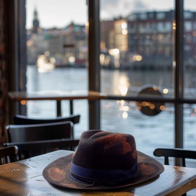 Hats - Gårda Wick Fedora (black)