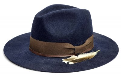 Hats - Gårda York Fedora (navy)