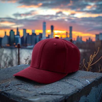 Cap - Gårda Jackson Basic Cap (burgundy)