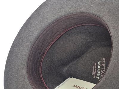 Hats - Stetson Western Woolfelt (silver)