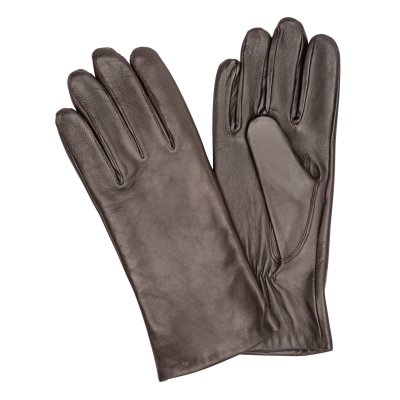 Gloves - HK Women's Hairsheep Leather Glove with Wool Blend Lining (brown)
