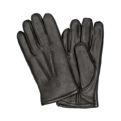 Gloves - HK Men's Glove Points Hairsheep w/ Wool pile lining (black)