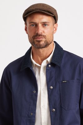 Flat cap - Brixton Hooligan (brown-khaki)