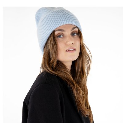 Beanies - Gårda Angora Beanie (light blue)